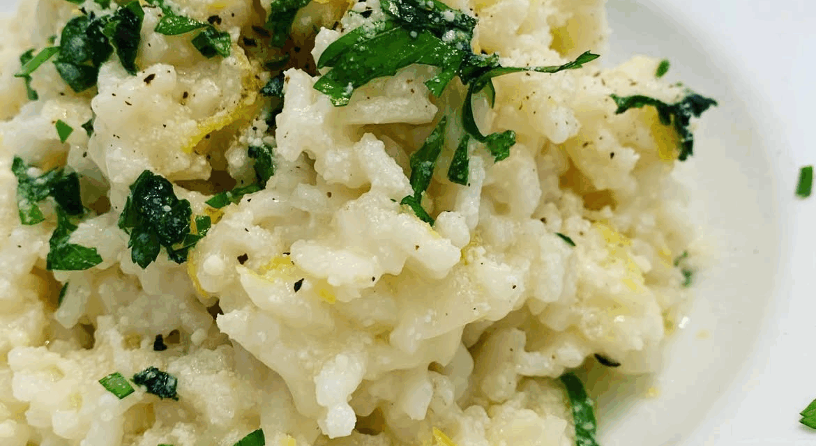 Simple Lemon Risotto