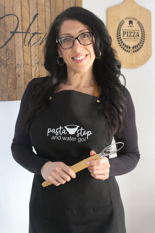 Pasta Stop & Water Go Apron