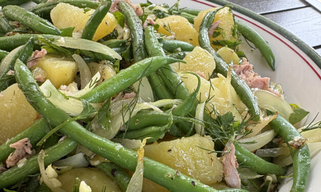 L’insalata di Patate, Fagiolini e Tonno